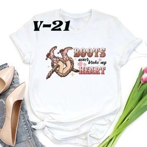 Boots never broke my heart - Valentine’s day shirt